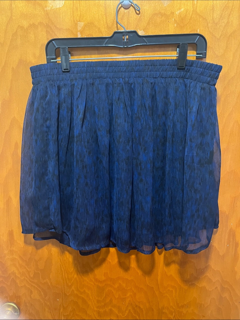 Converse Navy Blue Pleated Skater Skirt